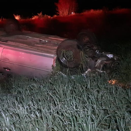 Condutor tem ferimentos graves em saída de pista na SC-305