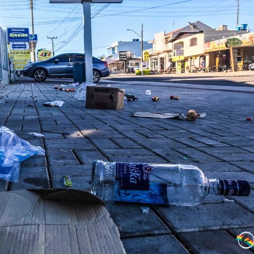 Mais de 40 pessoas já foram autuadas pelo consumo de bebidas alcoólicas em SMOeste
