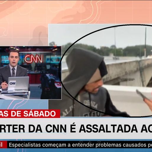 VÍDEO: Repórter da CNN é assaltada ao vivo em São Paulo
