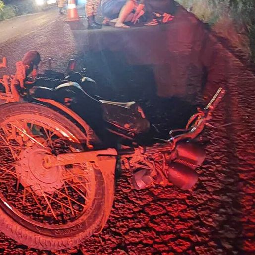 Motociclista morre após colidir contra cavalo em São José do Cedro