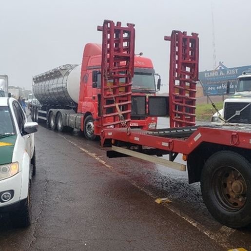 Trevo de Iporã do Oeste é fechado por manifestantes