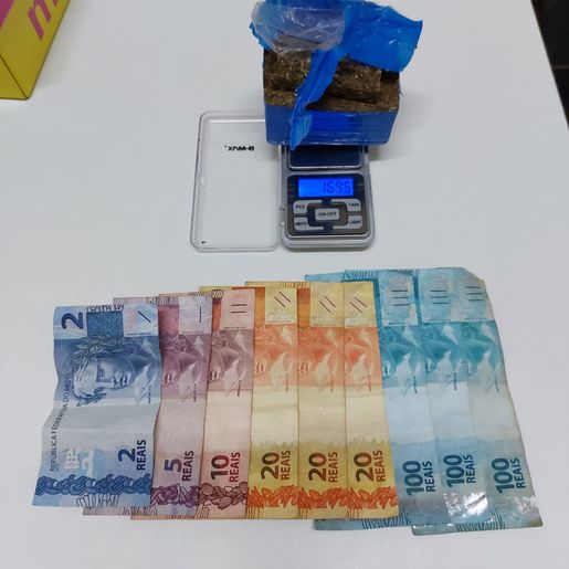 Homem é preso em flagrante por tráfico de droga em Campo Erê