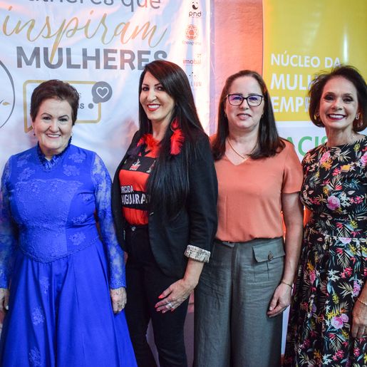 Encontro do Núcleo da Mulher Empresária reúne histórias de superação e garra