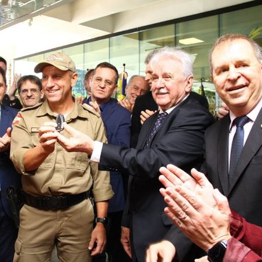 Polícia Militar de Santa Catarina recebe 140 novas viaturas