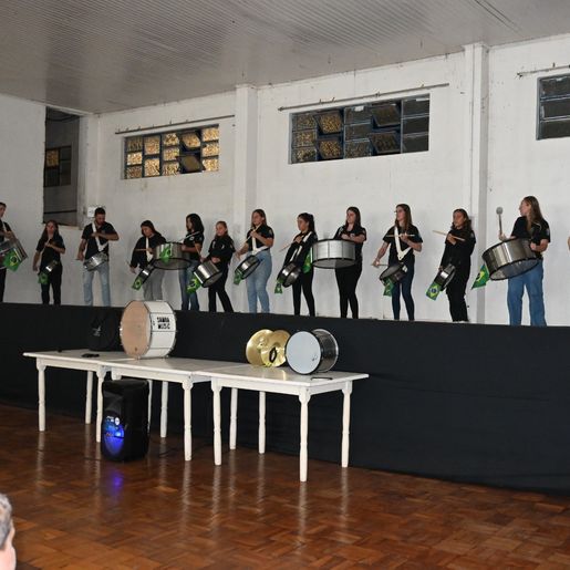 Aula inaugural da Fanfarra Municipal de Descanso reúne mais de cem oficineiros