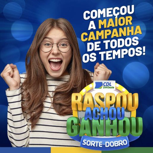 Comércio começa distribuição de raspadinhas da campanha “Raspou, Achou, Ganhou”