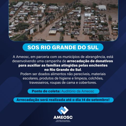 Empresários e entidades organizam campanha para auxiliar atingidos por enchentes no RS