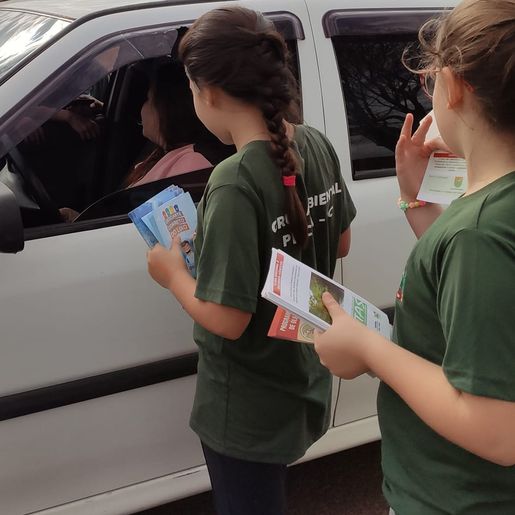 Grupo Ambiental da Escola Renascer de Princesa trabalha Mês do Meio Ambiente