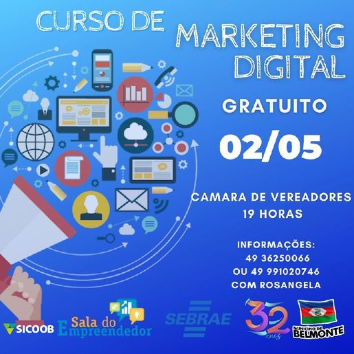 Belmonte realiza capacitação sobre Marketing Digital