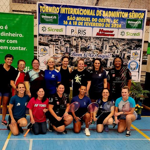 São Miguel sedia Torneio Internacional de Badminton