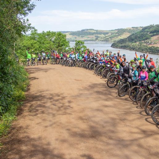 Cicloturismo Caminho dos Pioneiros teve participação de 55 ciclistas