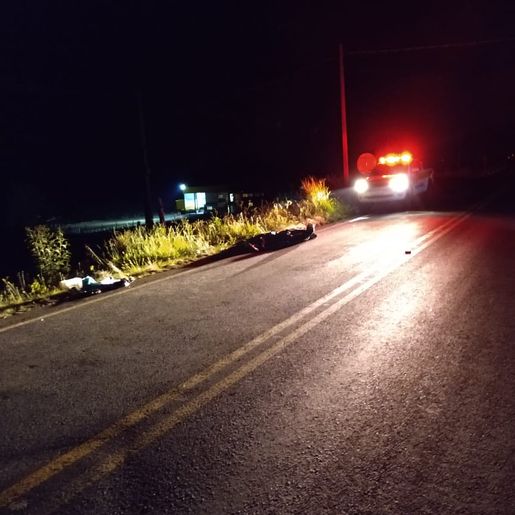 Homem morre atropelado por caminhão na SC-157