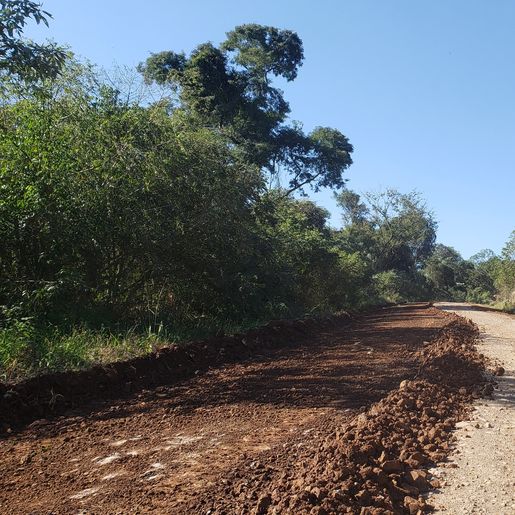 DTO de Iporã do Oeste trabalha na recuperação de estradas danificadas pelas chuvas