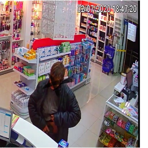 Homem confessa que roubou farmácia em Pinhalzinho para comprar bebida alcoólica