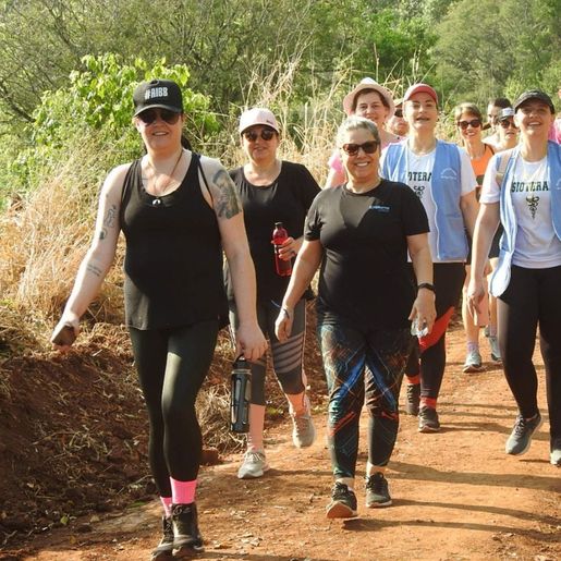 Todas as vagas são preenchidas para a Caminhada da Primavera em SMOeste