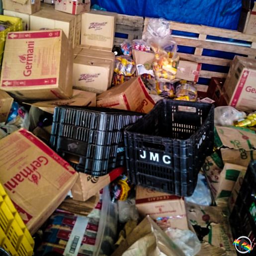 Alimentos para merenda escolar estadual impróprios para o consumo são apreendidos