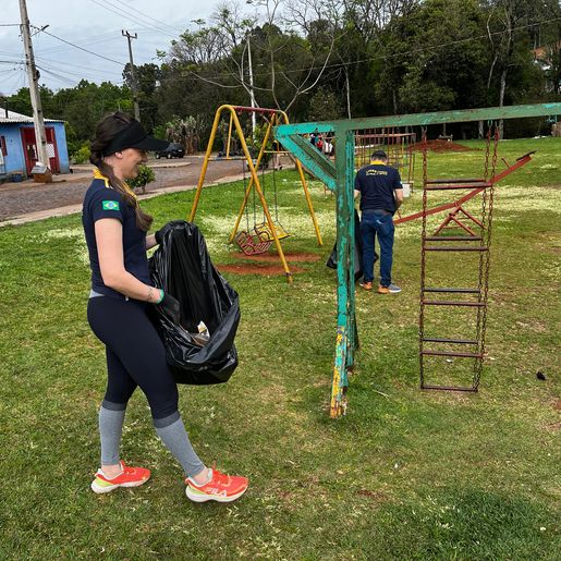 Mutirão do Dia Mundial da Limpeza mobiliza voluntários em São Miguel do Oeste