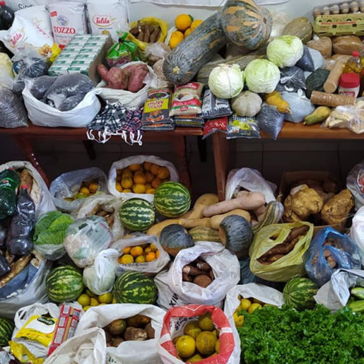 Sintraf arrecada mais de uma tonelada de alimentos em Dionísio Cerqueira