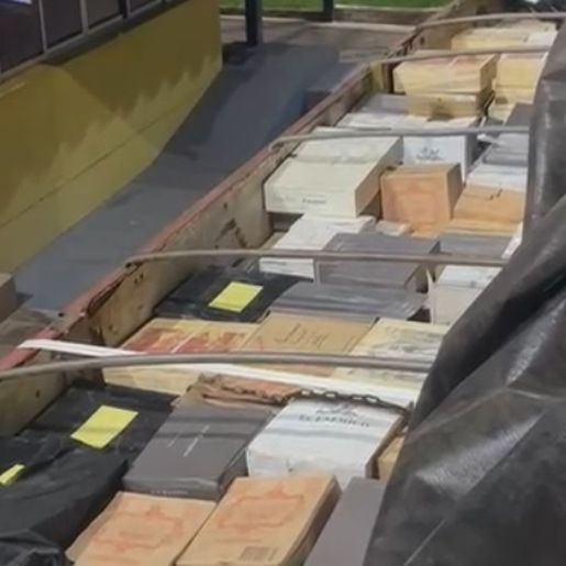 PRF apreende 700 caixas de vinho em carga de leite que saiu de SMO