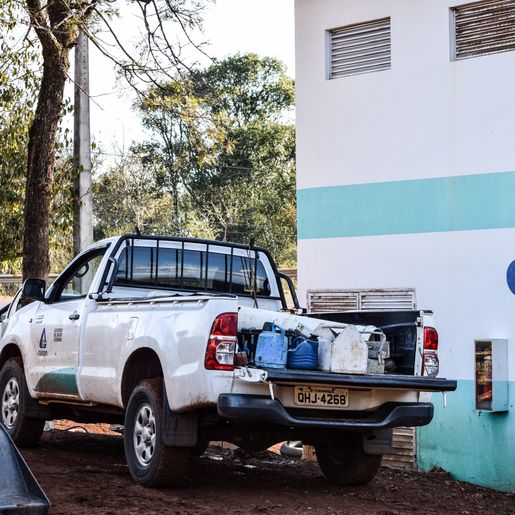 Rompimento de rede afeta abastecimento de água no centro de SMO