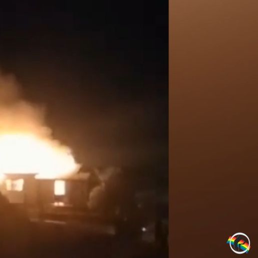 Casa de vereador de Paraíso é completamente destruída por incêndio