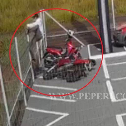 Tentativa de furto de moto é registrada em São Miguel do Oeste; vídeo