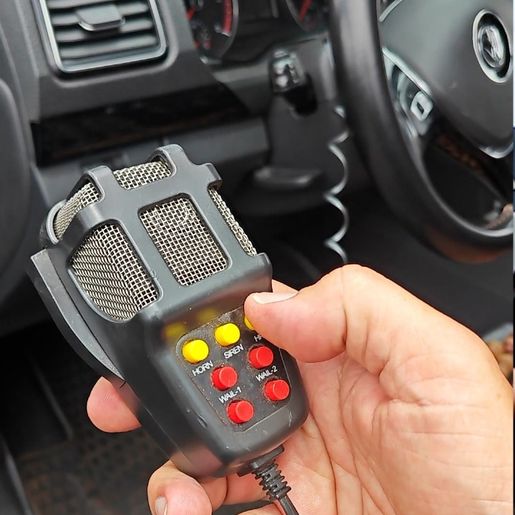 Veículo argentino é flagrado com sirene irregular semelhante à de viaturas em Xanxerê