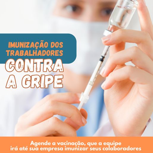 Mutirão da Saúde vai levar vacina contra a gripe às empresas em Guaraciaba