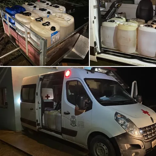 Motorista de ambulância é preso após furtar combustível de prefeitura em SC