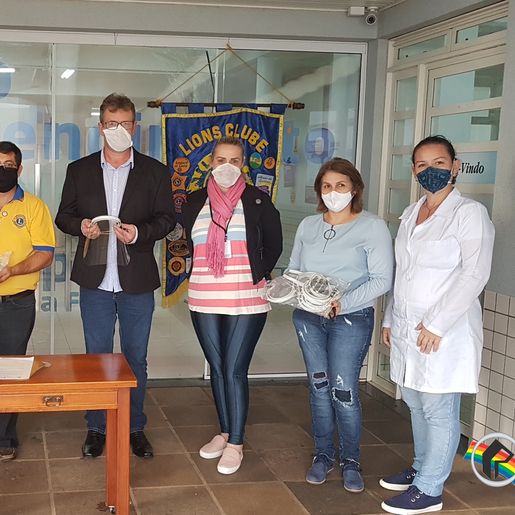 Lions Clube entrega EPIs para hospitais da região