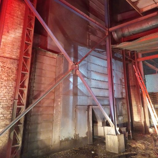 Incêndio em secador de grãos mobiliza bombeiros em Campo Erê