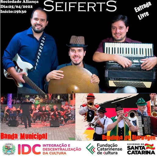 São João do Oeste terá evento de descentralização da cultura de Santa Catarina