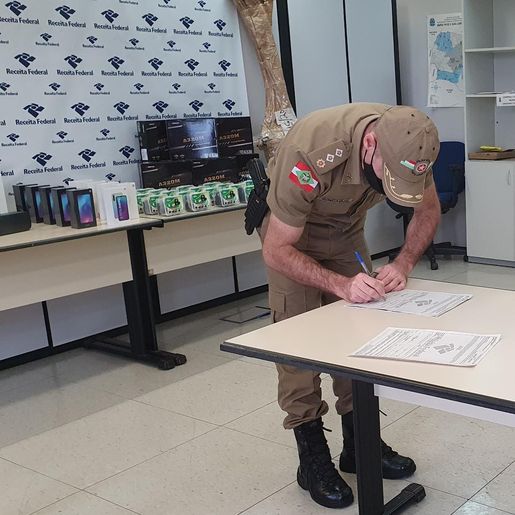 Receita Federal realiza doação de equipamentos para a Polícia Militar Ambiental