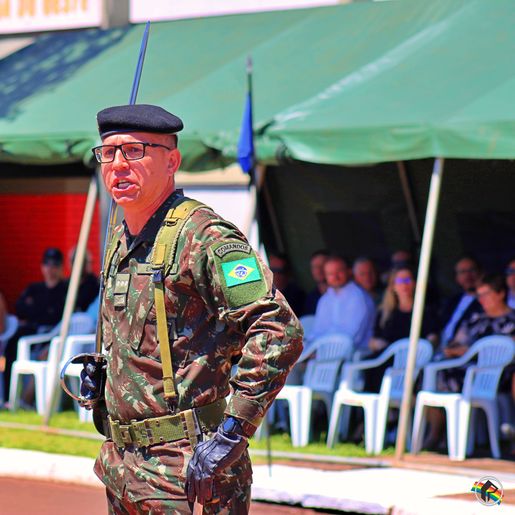 14º RCMec realiza passagem de comando em SMOeste