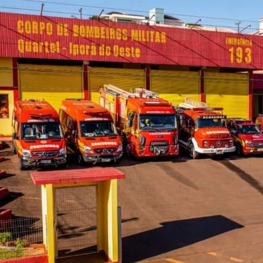 Corpo de Bombeiros comemora 15 anos de atividades em Iporã do Oeste