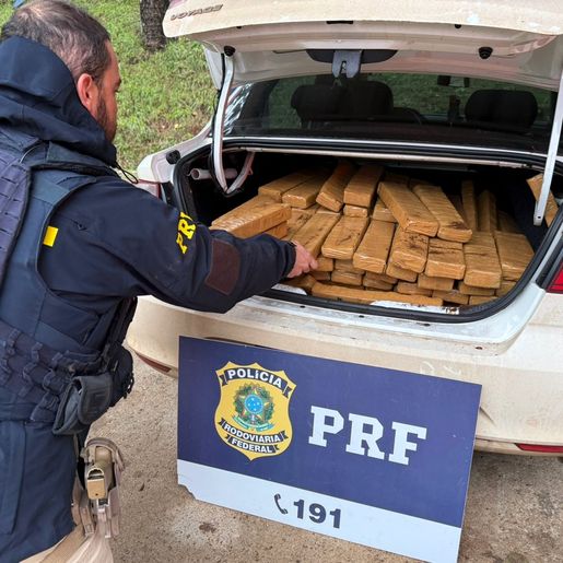PRF apreende mais de 350 quilos de maconha em duas ocorrências no Oeste