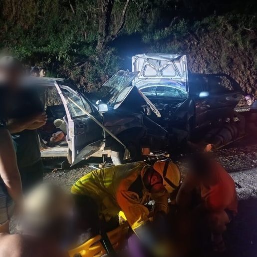 Criança morre e sete pessoas ficam feridas em acidente na BR 282, em Chapecó