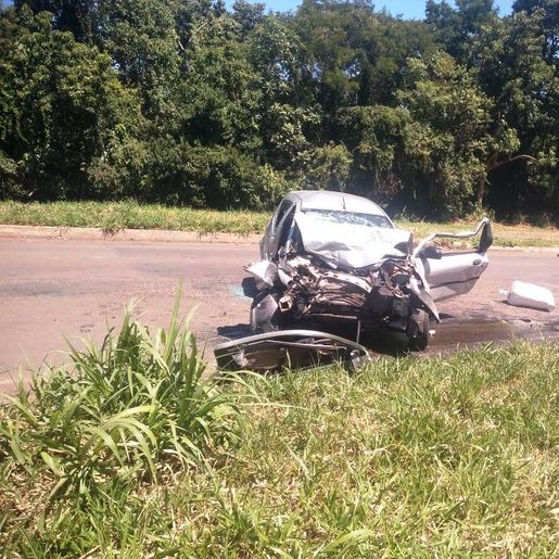 Grave acidente deixa feridos e uma mulher morta na BR-163, em Guaraciaba