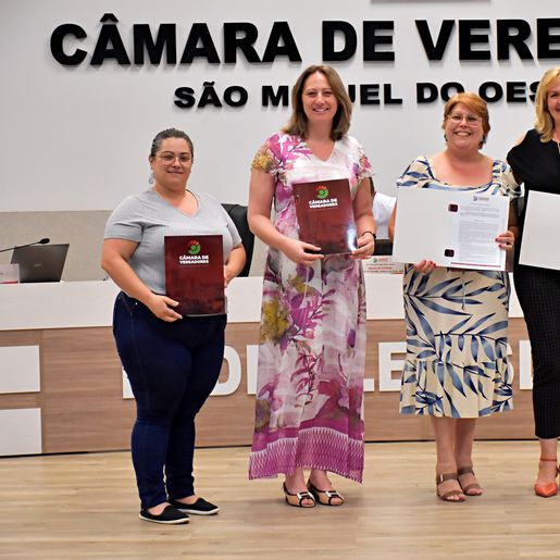 Moção presta homenagem a integrantes do Conselho dos Direitos da Mulher