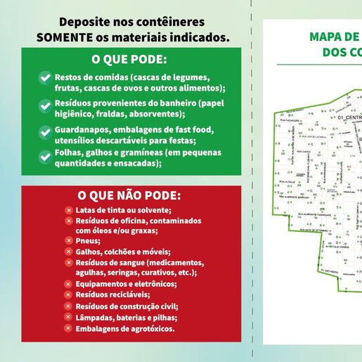 Novo sistema de coleta de lixo orgânico inicia dia 3; saiba detalhes