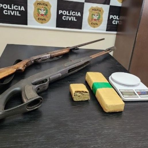 Polícia Civil prende suspeito de tráfico de drogas em Flor do Sertão