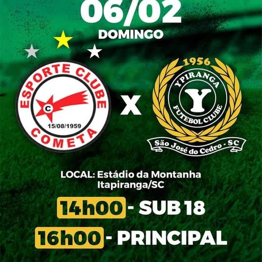 Time do Ypiranga enfrenta Cometa fora de casa neste domingo