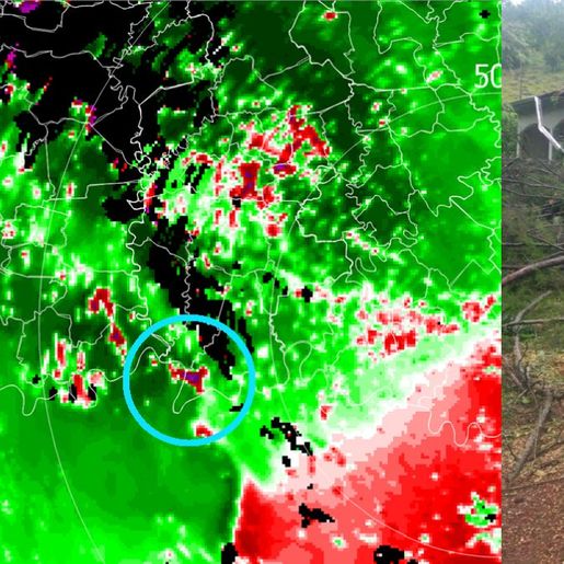 Tornado no Oeste de SC teve ventos com velocidade acima de 100 km/h, diz Defesa Civil