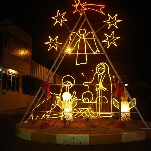 Iluminação natalina será acendida nesta semana em Descanso