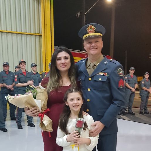 Quartel dos Bombeiros de SJCedro promove solenidade para troca de Comando
