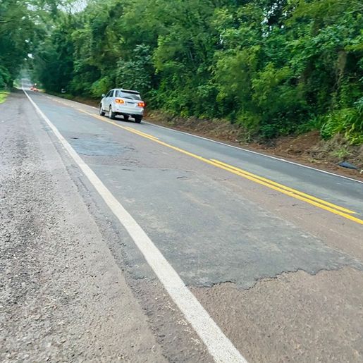 Investimento na recuperação da SC 163 supera 10 milhões de reais