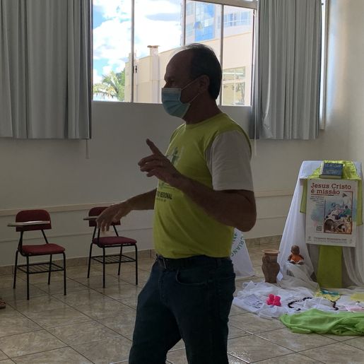 Coordenador Nacional da Pastoral da Crianças participa de encontro em SMOeste