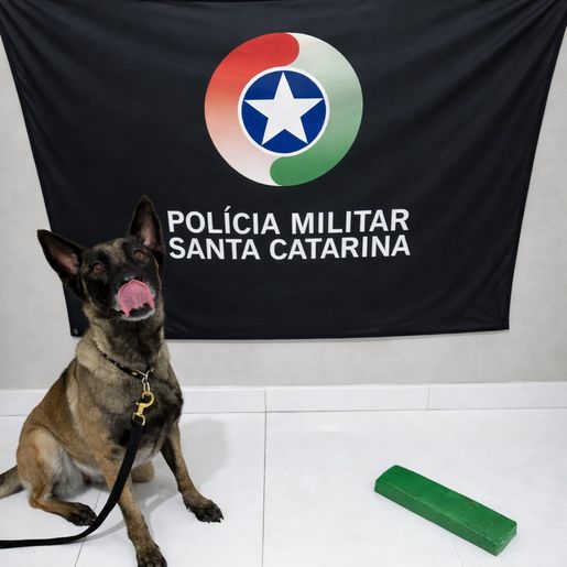 Cão encontra quase 800g de maconha em pátio de veículos apreendidos em SMO