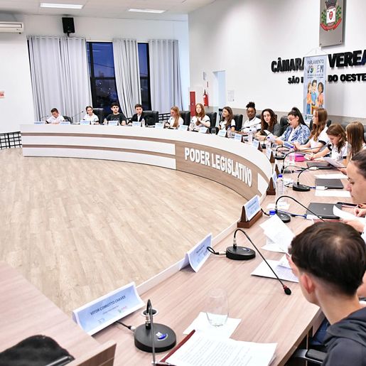 Jovens parlamentares de SMO propõem melhorias em saúde, mobilidade e segurança