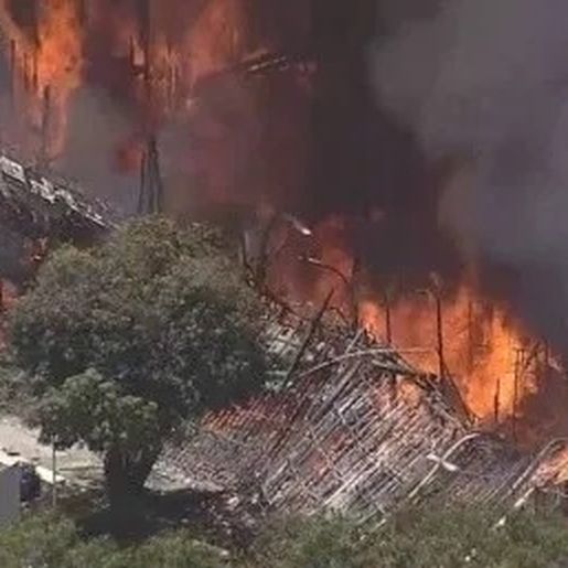 Vídeo flagra incêndio no Projac, central de produções da Globo, e imagens impressionam